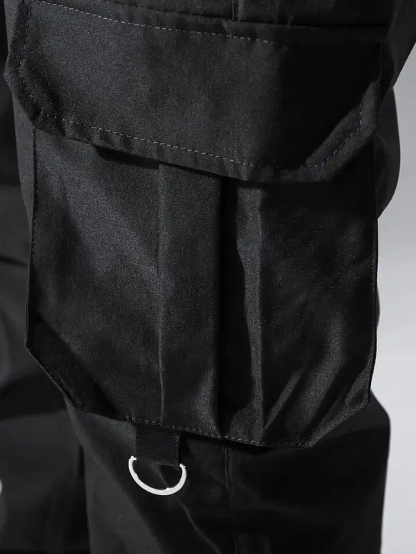 Calças Cargo Manfinity com Cordão e Bolsos Laterais