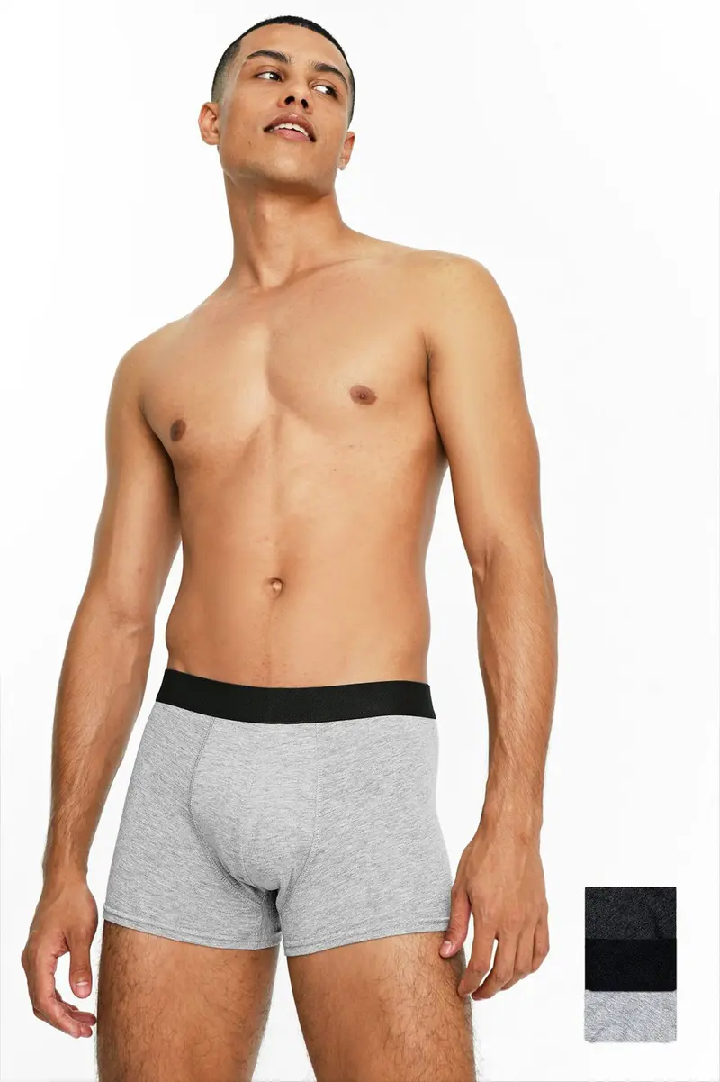 Boxers pack de 3 · Homem · Preto · Modelo 2