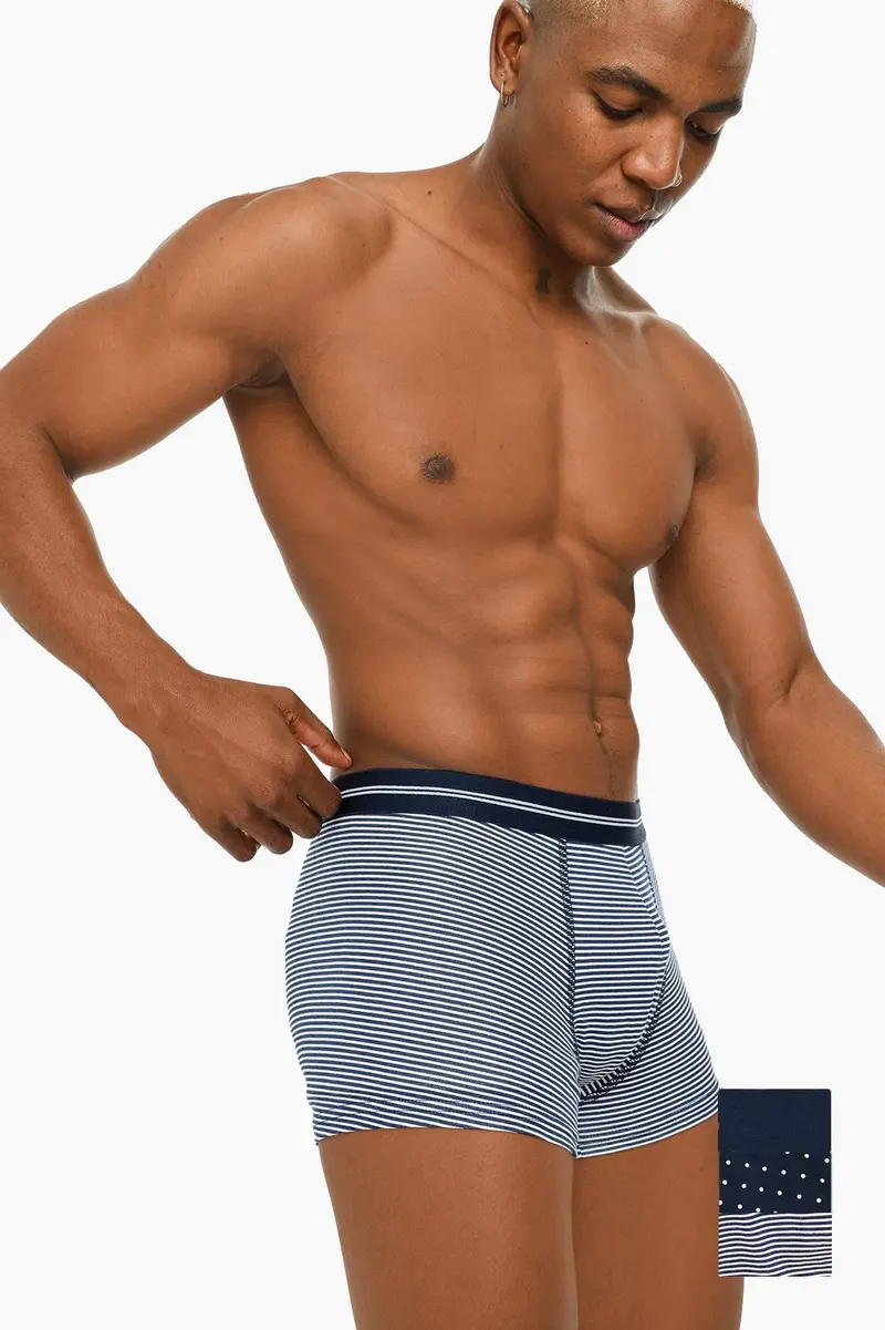 Boxers pack de 3 · Homem · Azul Marinho