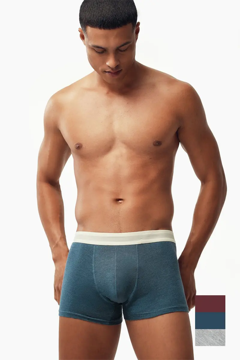 Boxers pack de 3 · Homem · Multicoloridos