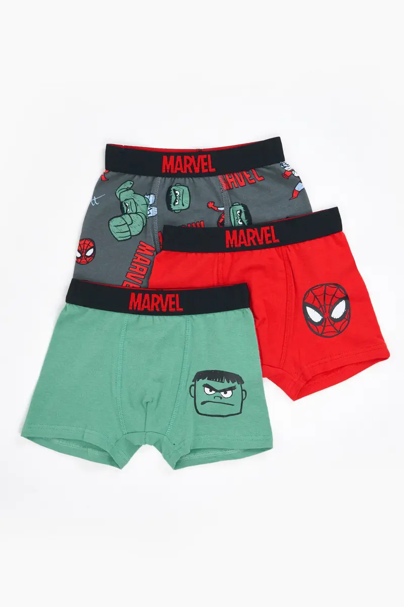 Boxers Avengers pack de 3 · Menino