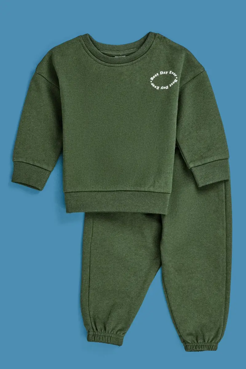 Camisola · Bebé · Verde Oliveira
