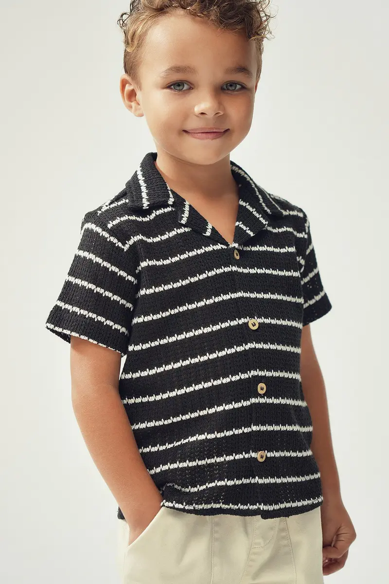 Camisa de malha · Menino