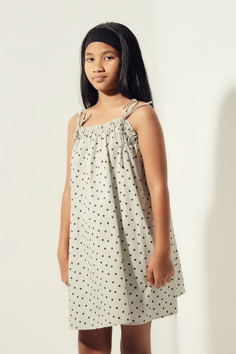 Vestido mini Polka Dot · Menina