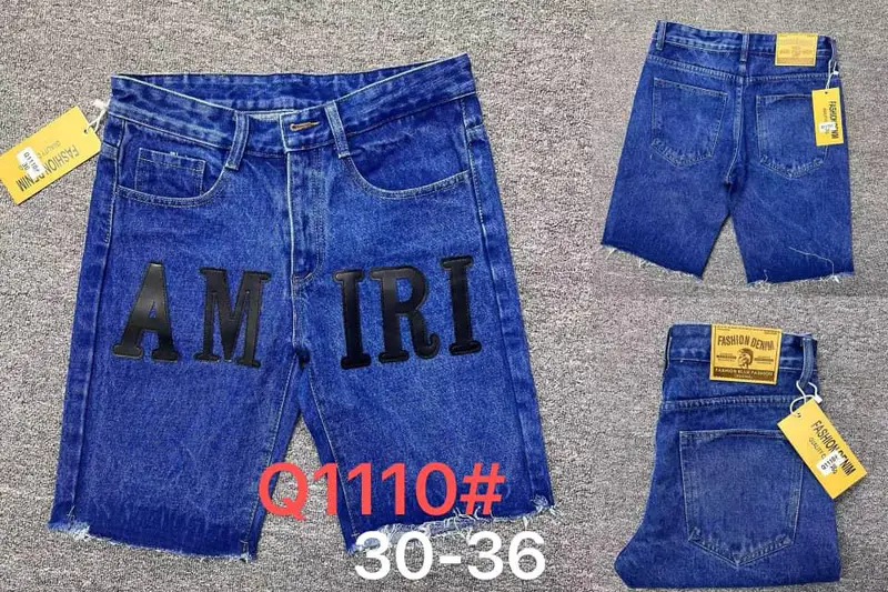 Calções Jeans Destroyed Premium – Vários Modelos · Azul
