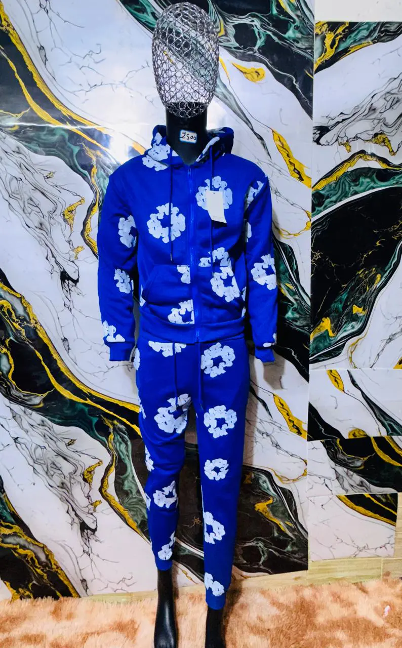 Conjunto Denim Tears - STREAKER · Azul