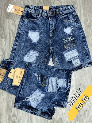 Calção Calções Jeans Destroyed Premium – Vários Modelos de  Bermuda