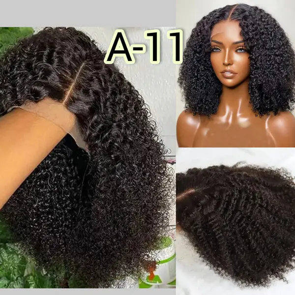Cabelo T-Lace Cacheada Natural T14 - Modelo A-11