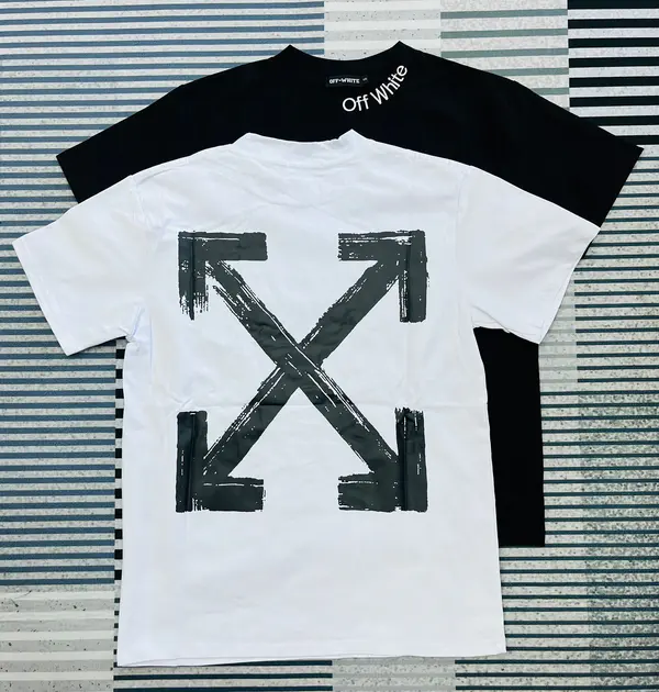 Camiseta Off-White Arrows Brush – Edição Exclusiva
