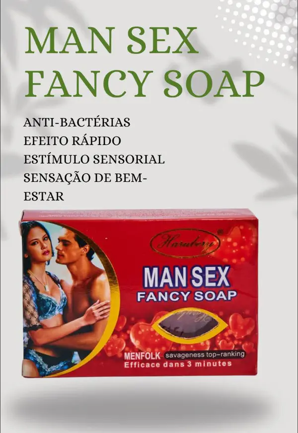 Sabão Masculino Fancy Sex – Potência e Sensualidade