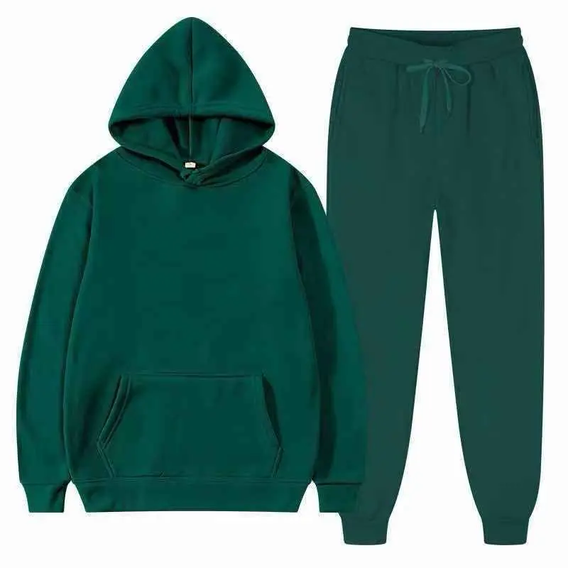 Conjunto Moletom Premium Unissex Inverno Conforto Total · Verde