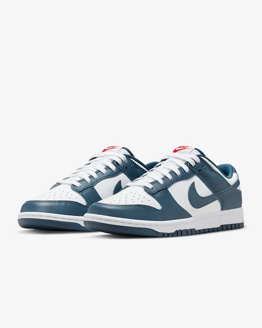 Tênis Nike Dunk Low Retro · Azul /Branco · Azul / Branco