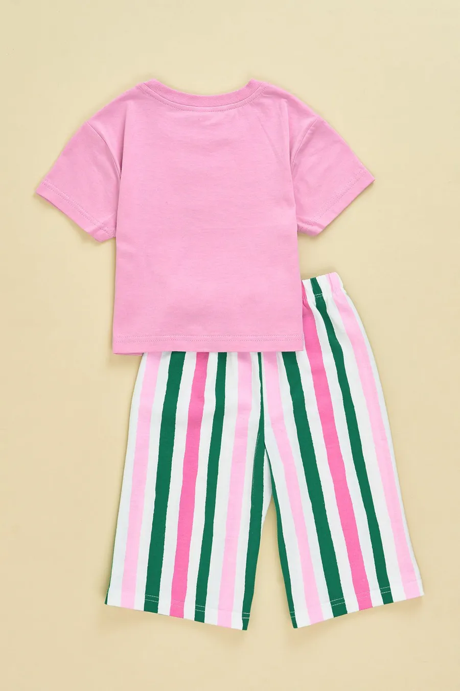 T-shirt em algodão · Bebé · Rosa