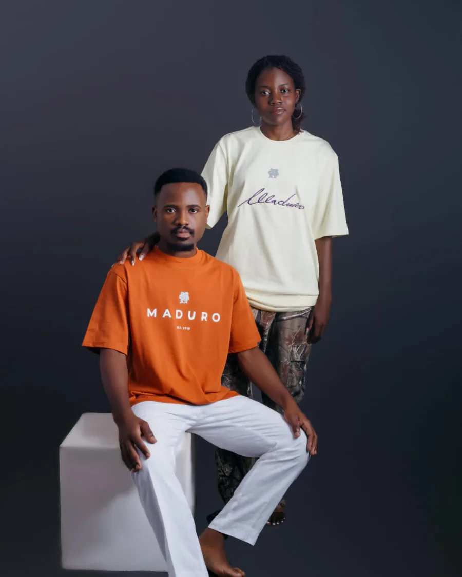Camiseta Maduro Est. 2019 · Laranja
