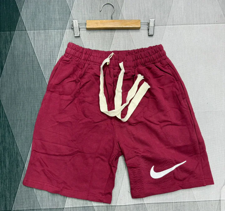 Shorts Esportivos Prada Bege · Vermelho
