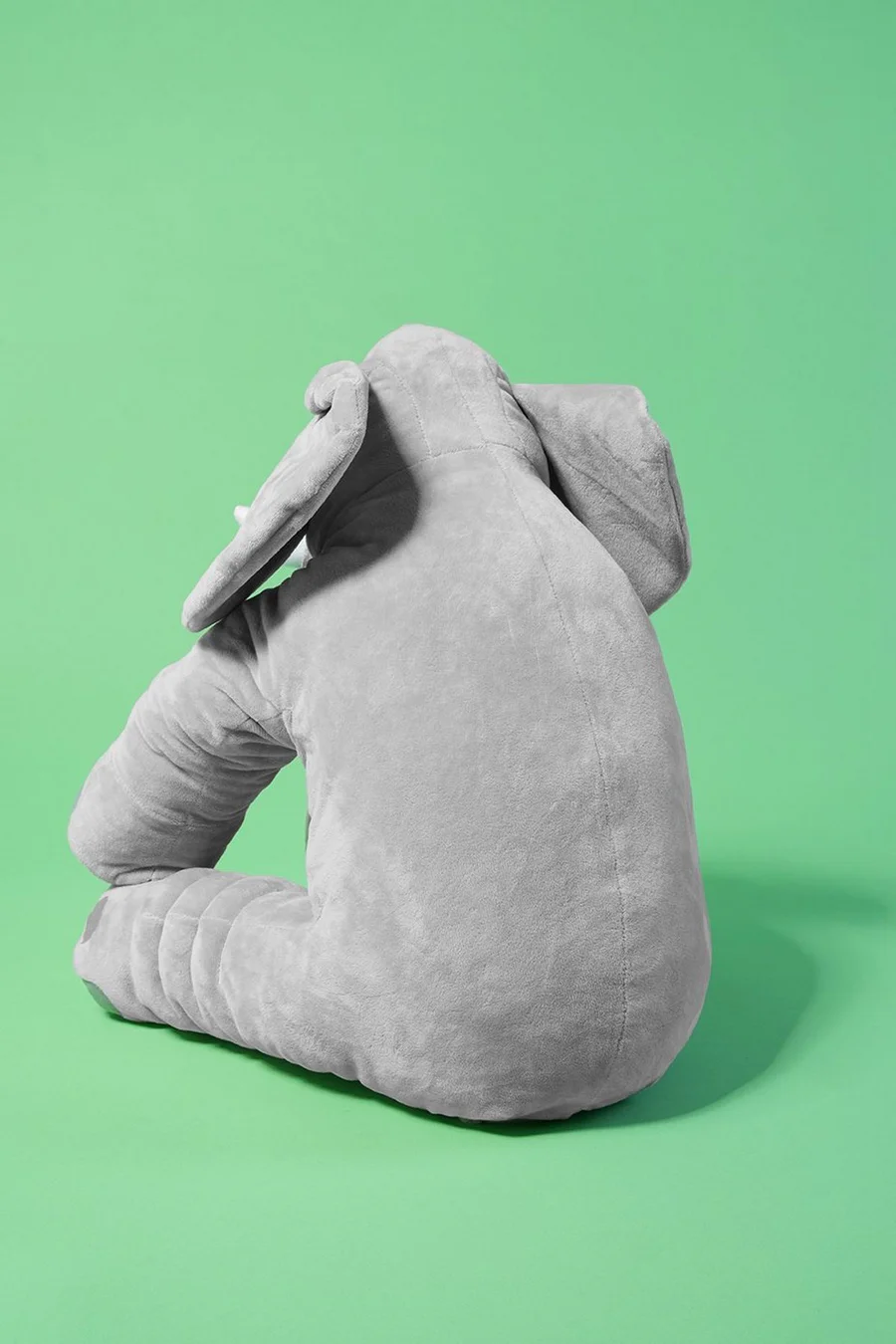 Peluche Ellie em poliéster · Bebé · Cinzento