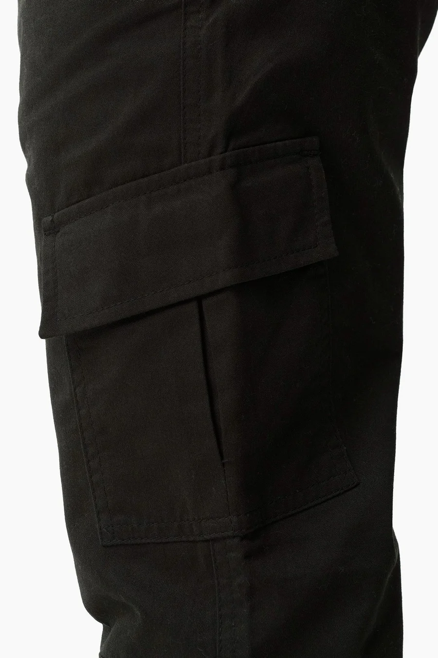 Calças em algodão · Menino · Preto