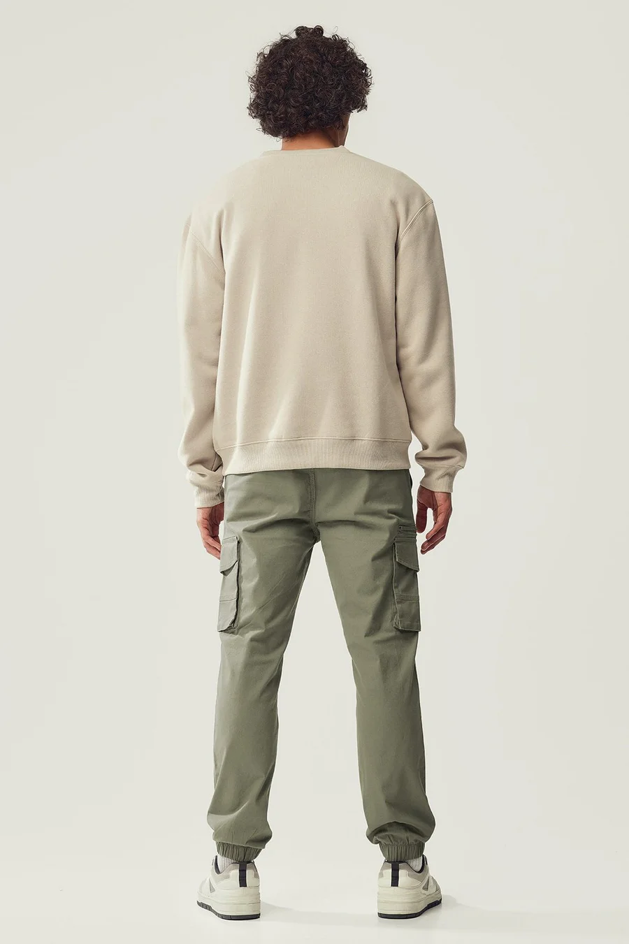 Calças jogger · Homem · Verde Oliveira