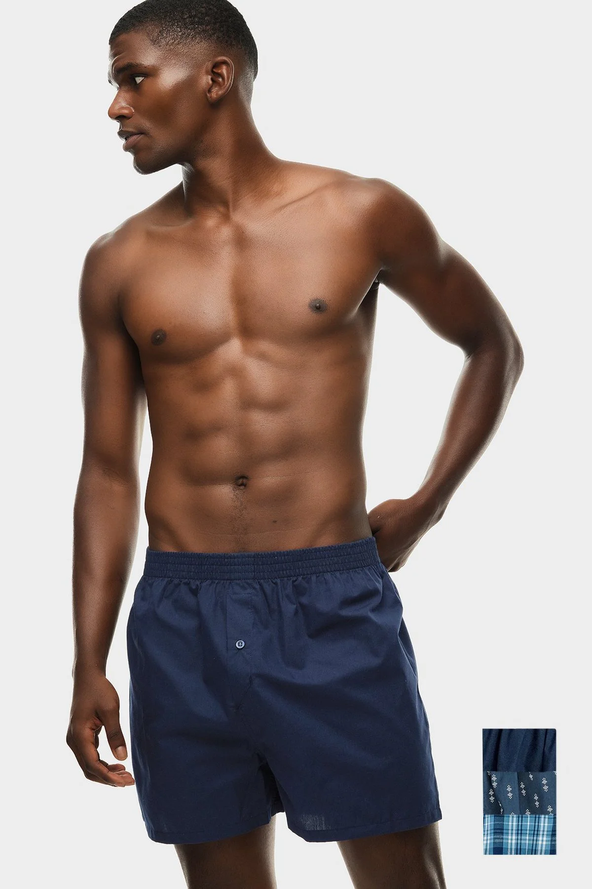 Boxers pack de 3 · Homem · Preto · Modelo 5