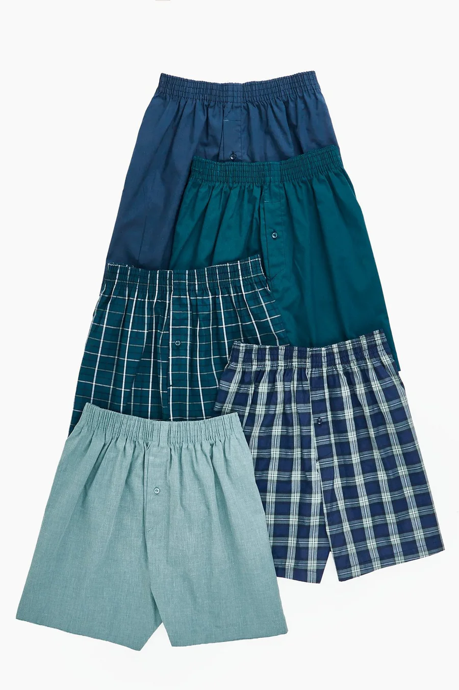 Boxers pack de 5 · Homem · Verde