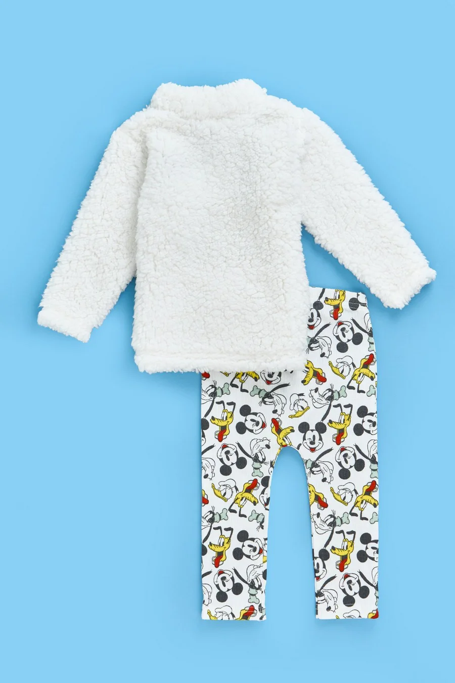 Camisola Mickey Mouse · Bebé · Branco