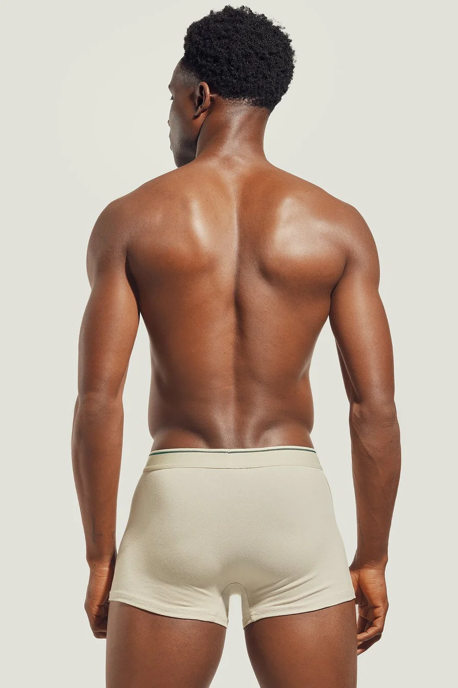 Boxers pack de 3 em algodão · Homem · Verde Azulado