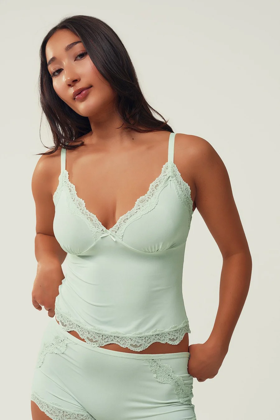 Top de alças Boyleg · Senhora · Verde