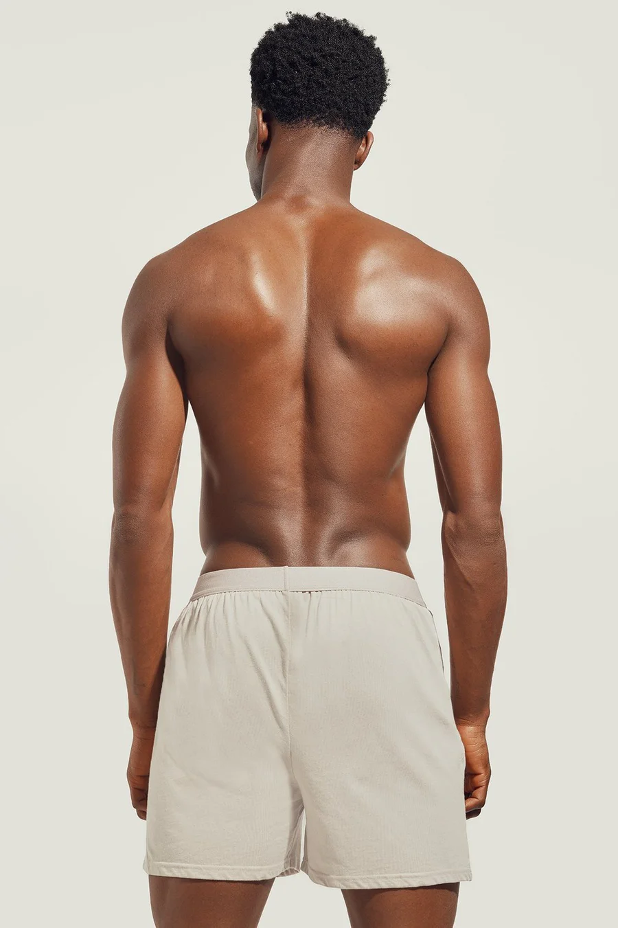 Boxers pack de 3 em algodão · Homem · Creme