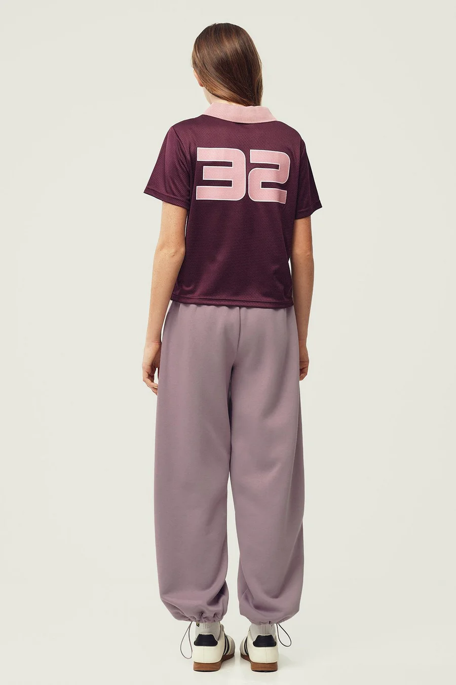 Calças jogger Baggy Boyfriend · Menina · Cinzento Escuro