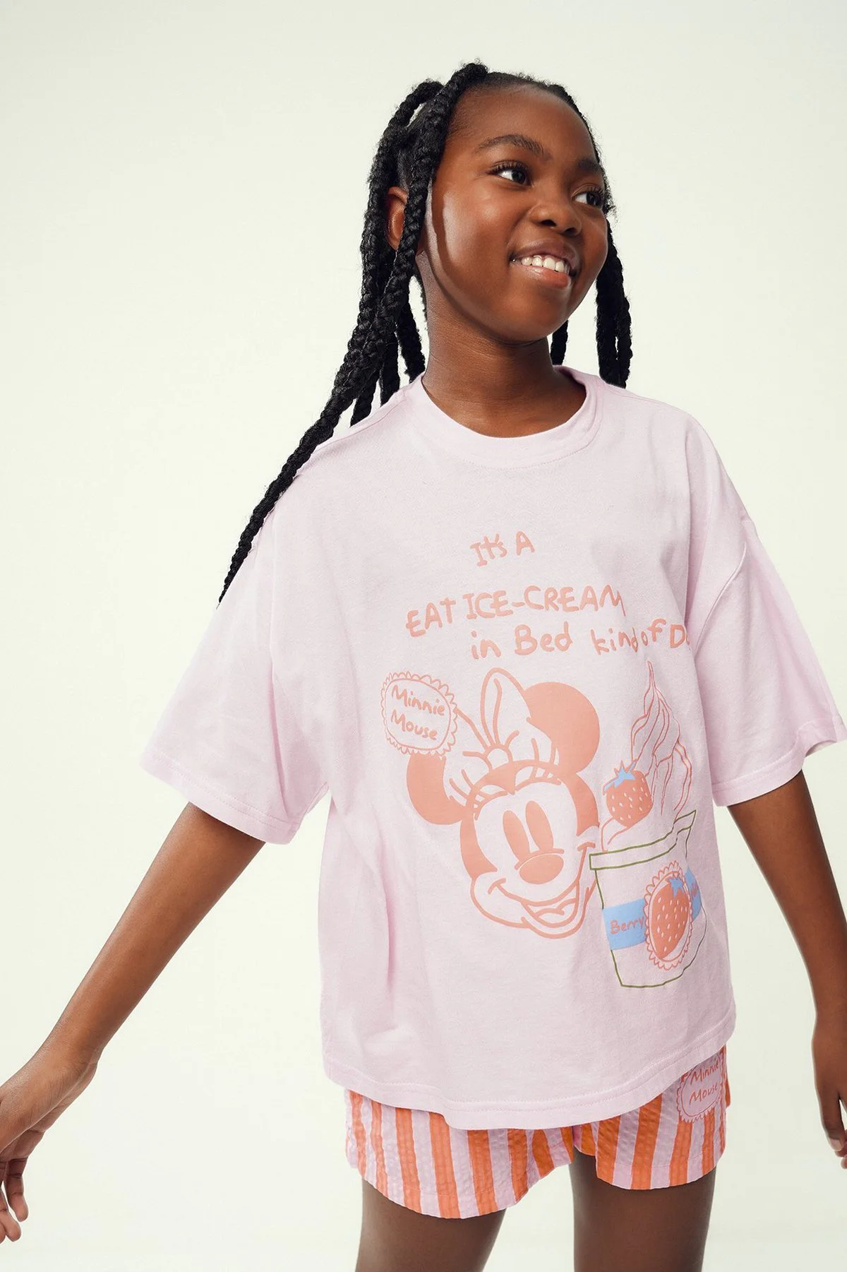 Pijama Minnie Mouse · Menina