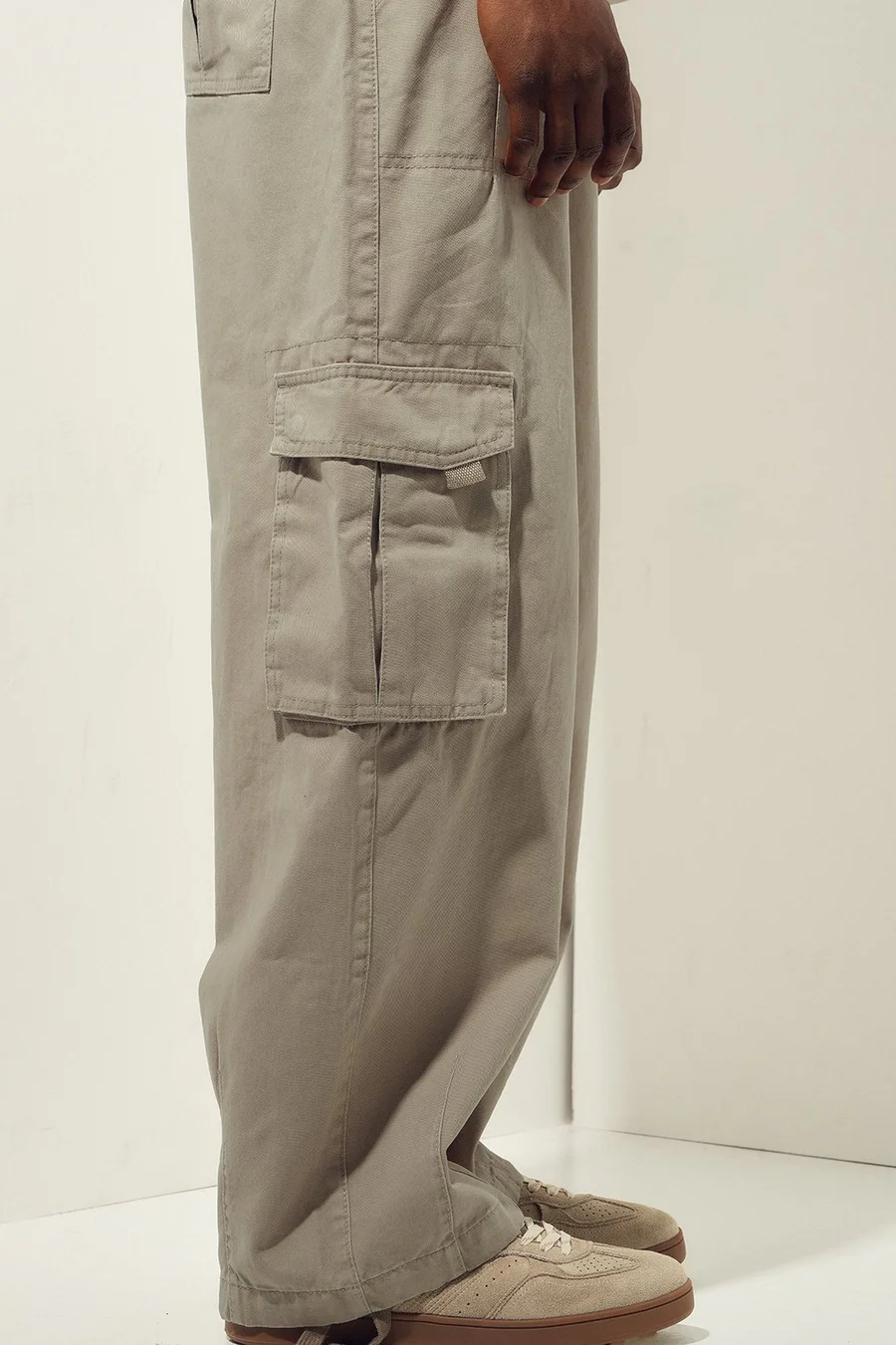 Calças Baggy · Homem