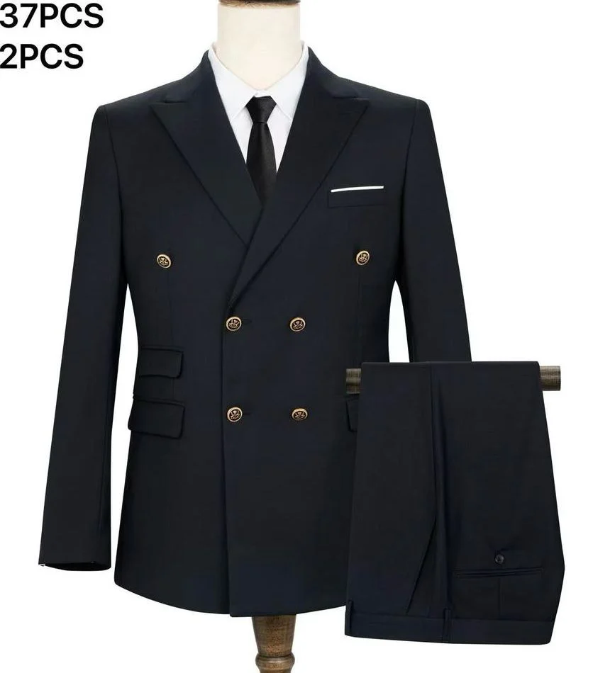 Terno Clássico Preto Masculino