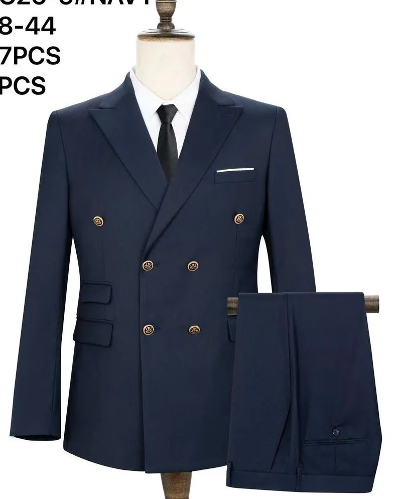 Terno Clássico Azul Marinho Masculino