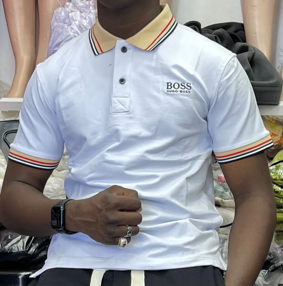 Camisa Branco ‘Boss’ Clássica