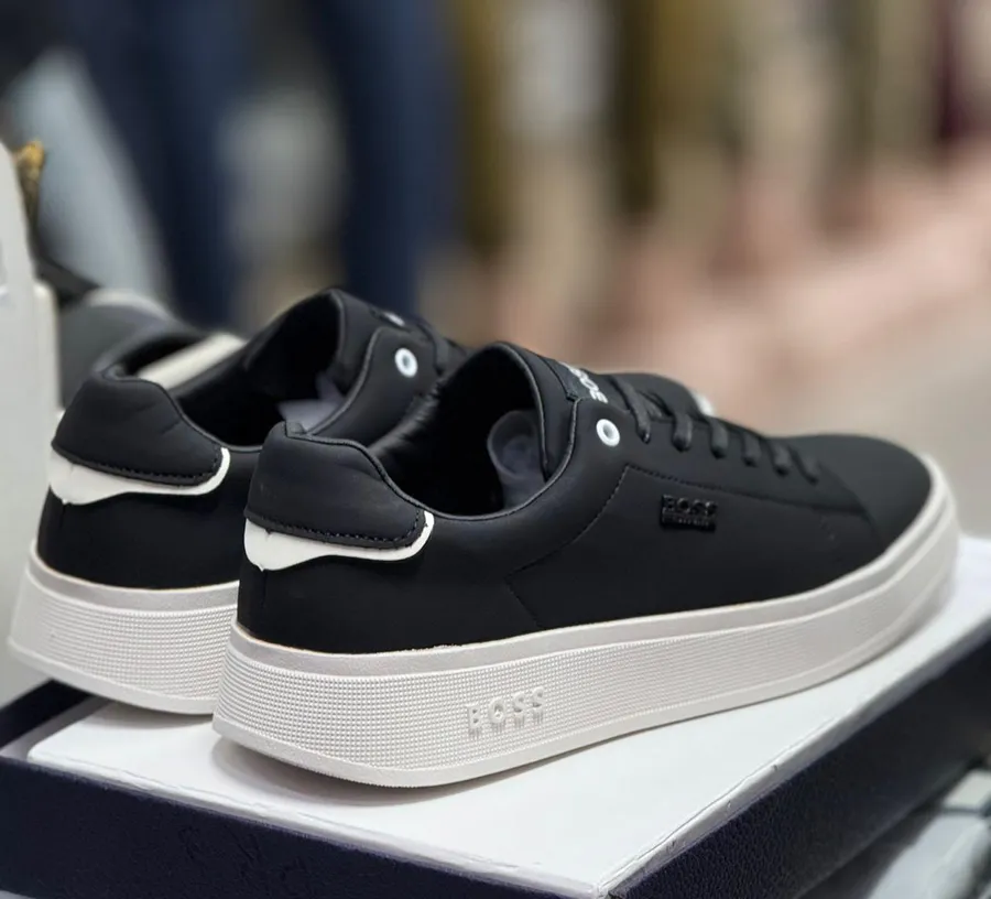 Tênis BOSS Casual · Preto / Branco