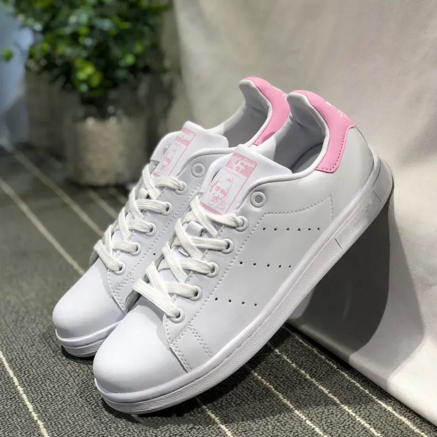 Tênis Adidas Stan Smith · Branco / Rosa