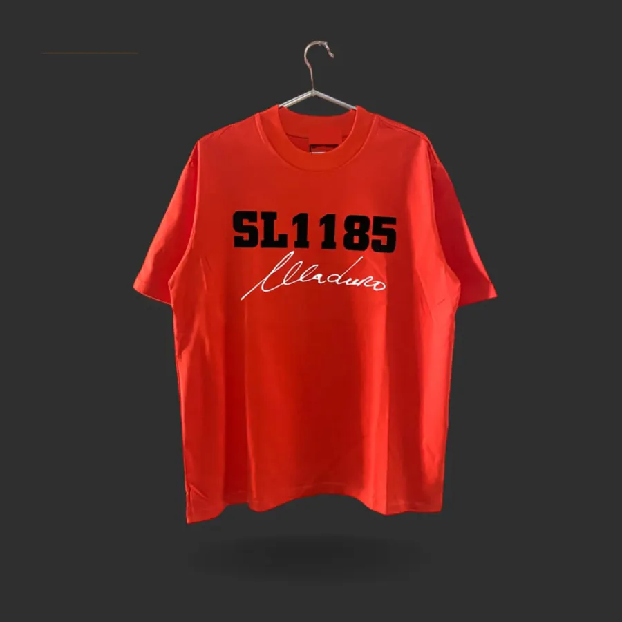 Camiseta SL1185 Maduro · Vermelho