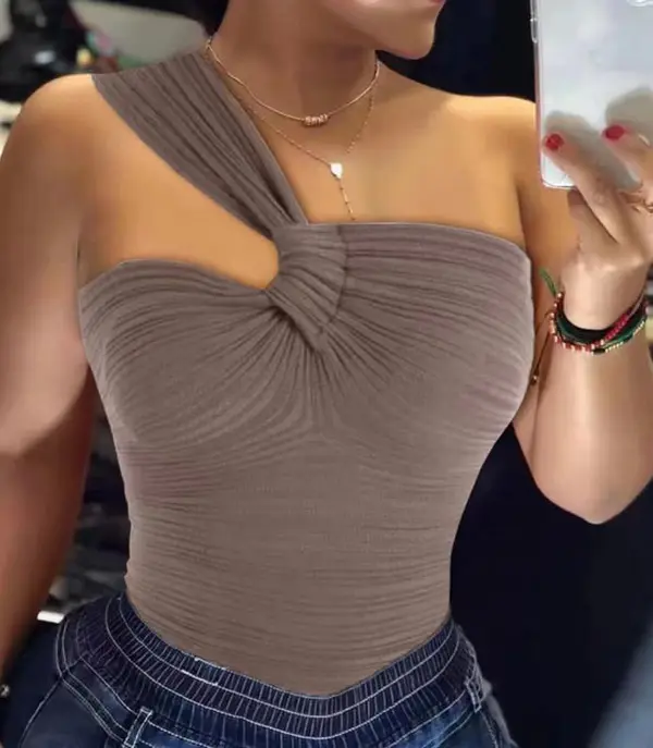 Top Assimétrico Elegance