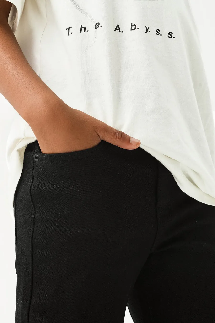 Calças de ganga skinny · Menino · Preto · Modelo 3