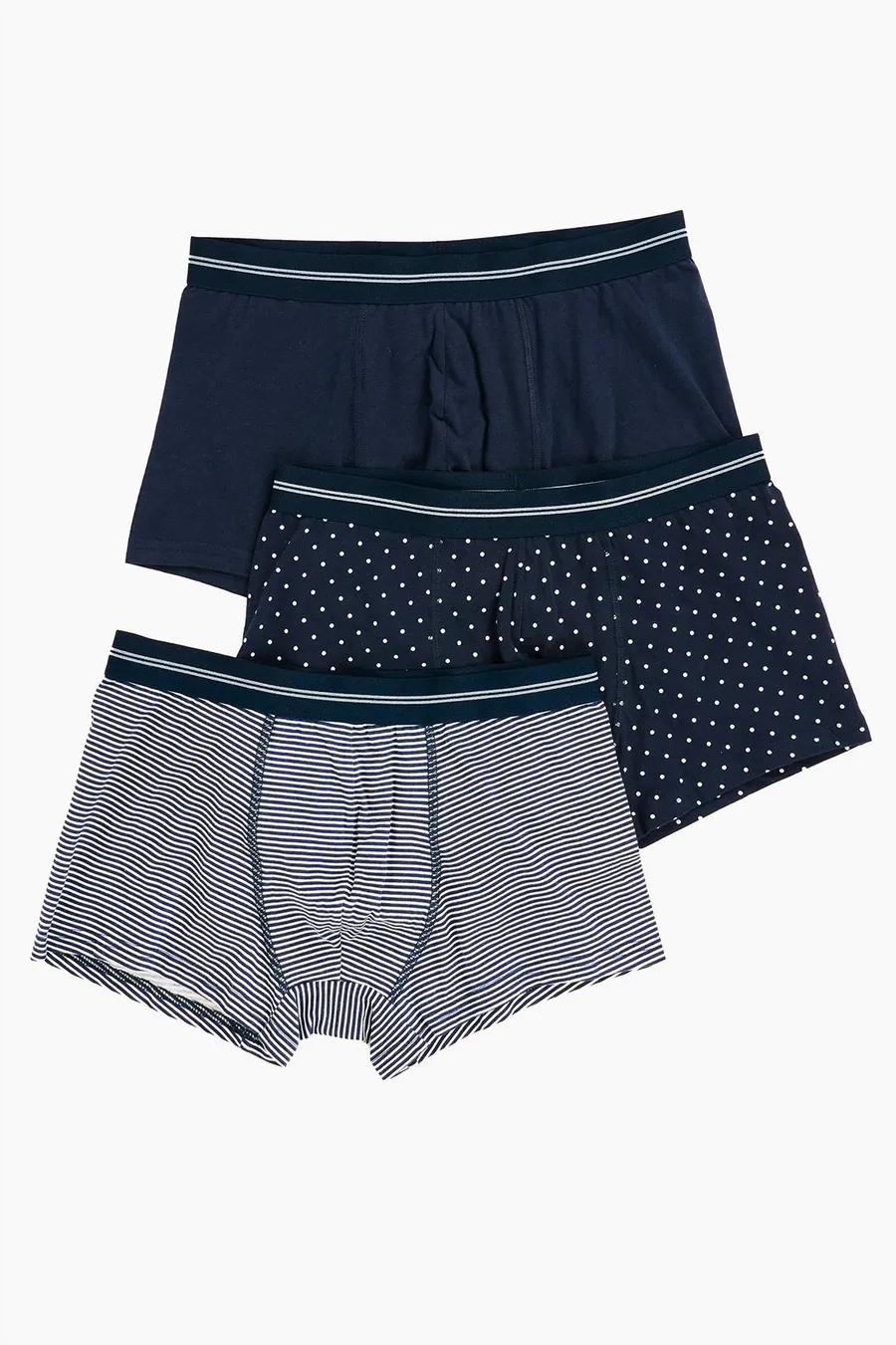 Boxers pack de 3 · Homem · Azul Marinho