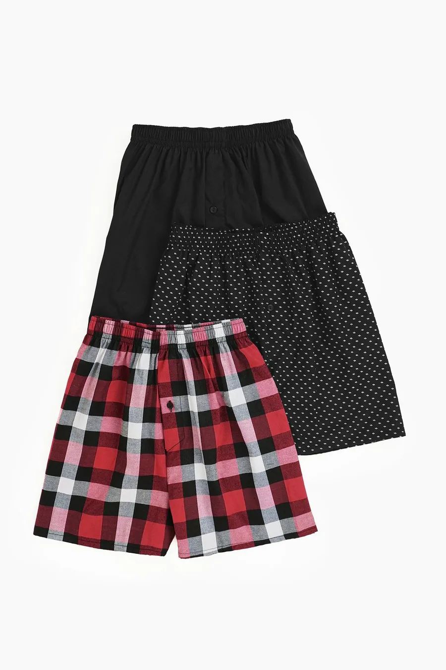Boxers pack de 3 · Homem · Preto · Modelo 4