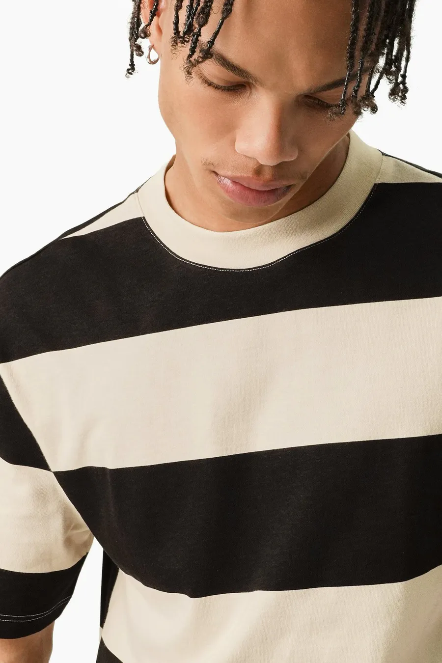 T-shirt largo · Homem