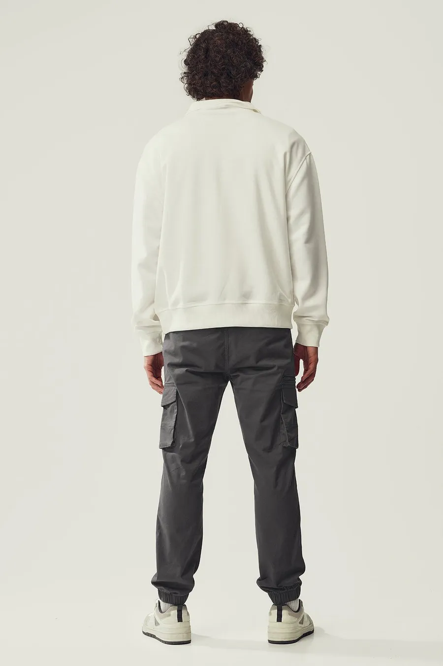 Calças jogger · Homem · Cinzento Escuro