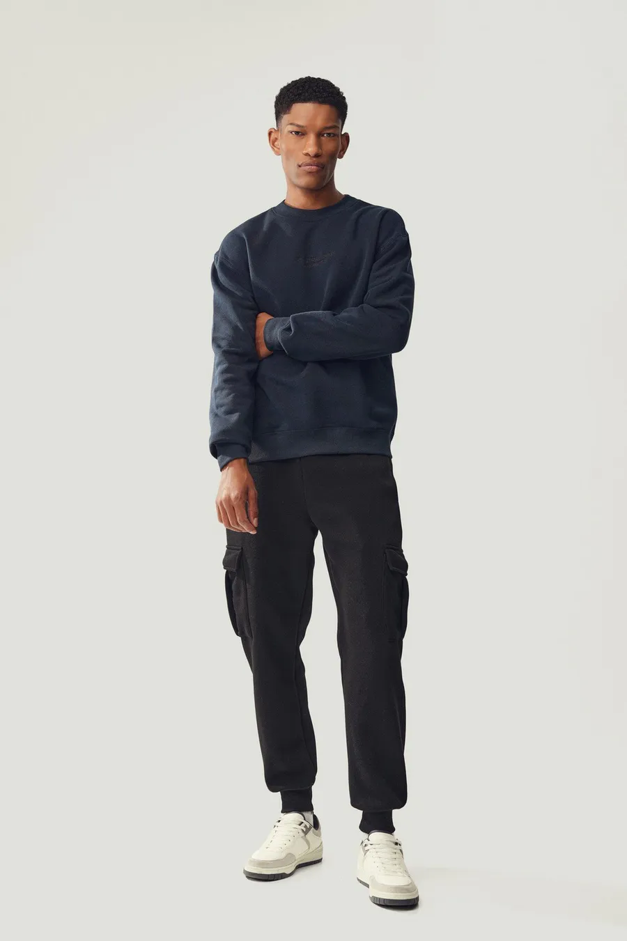 Calças jogger · Homem · Preto