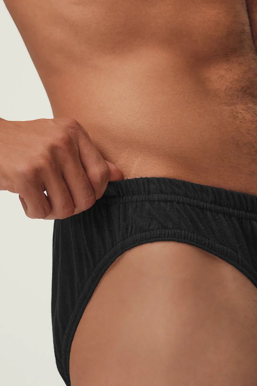 Cuecas pack de 5 em algodão · Homem · Cinzento · Modelo 2