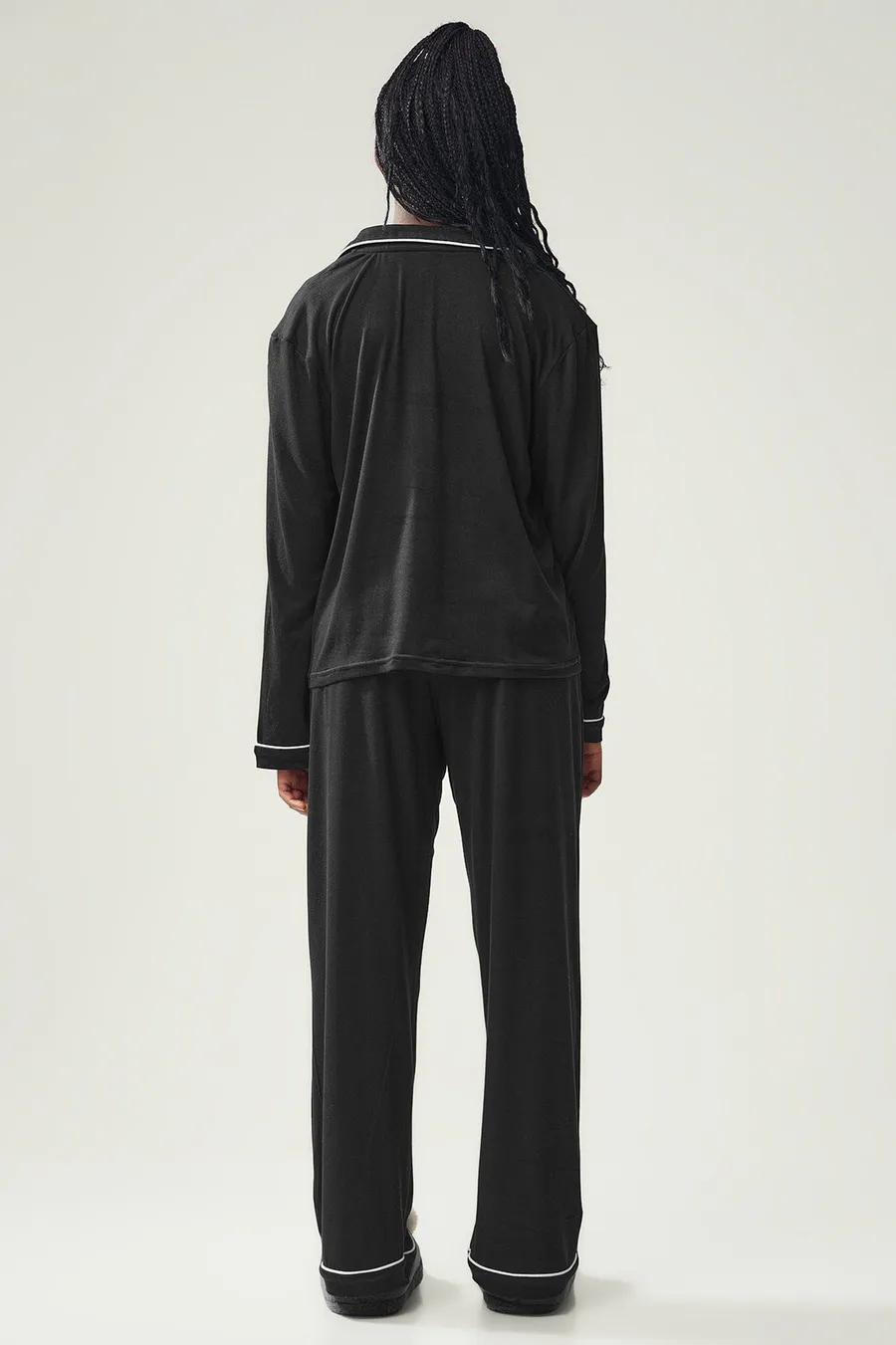 Pijama em poliéster · Menina · Preto