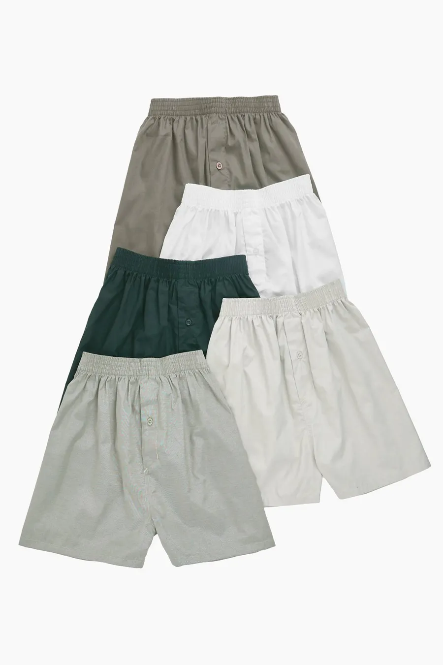 Boxers pack de 5 · Homem · Verde Oliveira