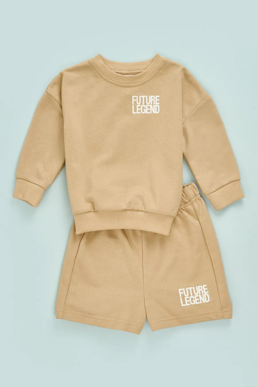 T-shirt · Bebé · Caqui