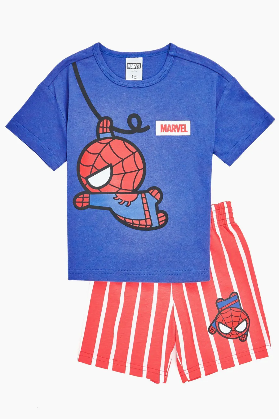 Pijama Spider-Man em algodão · Menino · Vermelho · Modelo 2