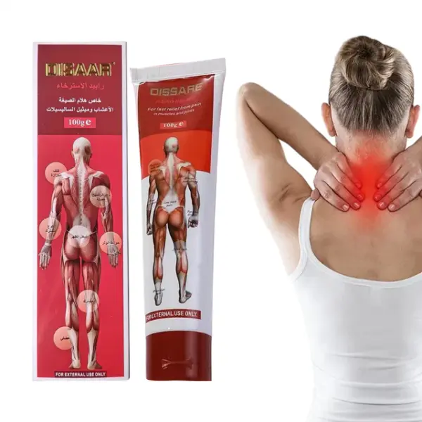 Creme para Dores Musculares e Articulações